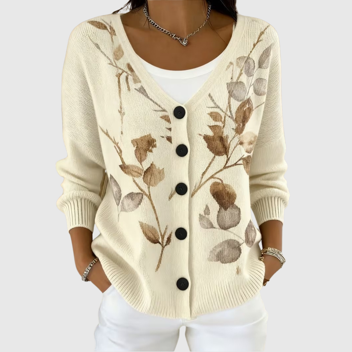 Tellervo – Cozy Buttoned Knit Cardigan