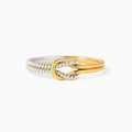 Teresa | Gold-Plated Knot Ring