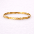 Tereza | Gold-Plated Corset Dolphin Bracelet