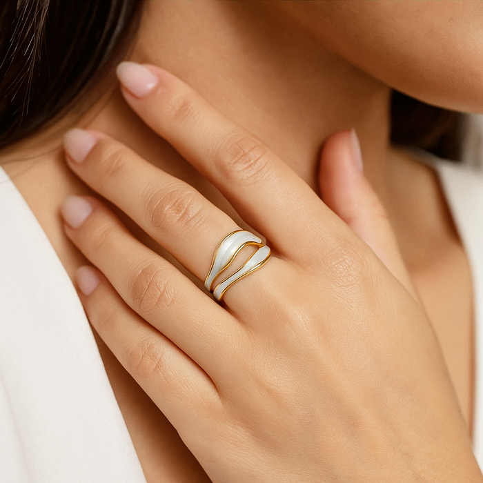 Tereza | Gold-Plated Vintage Ring