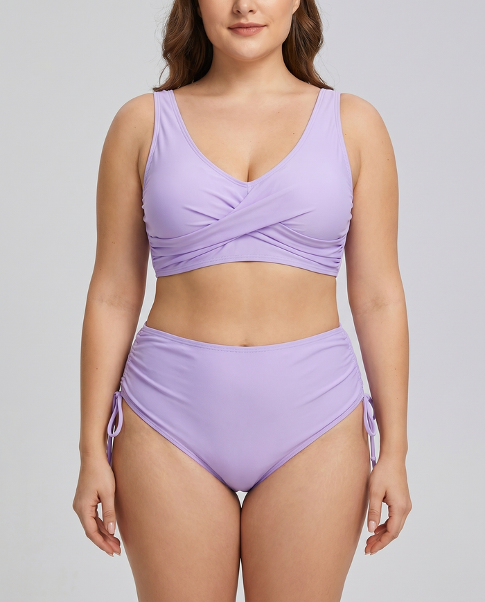 Thalia | Plain Two-Piece Bikini