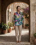 Therese | Linen Elegant Summer Blouse