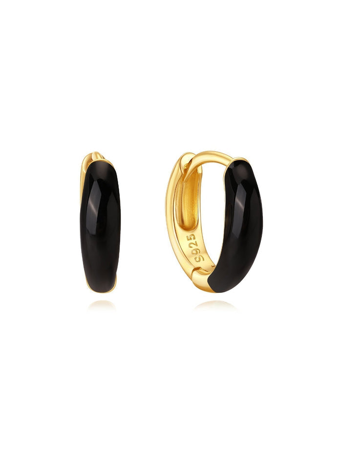 18K Gold-Plated / A (2 pieces)
