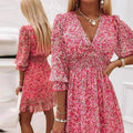 Thessaly | Floral Elegant Maxi Dress