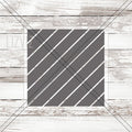 Thick Striped Cookie Stencil.
