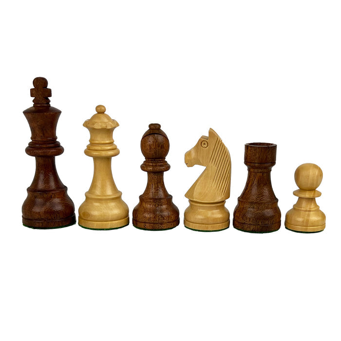 TIMELESS (including box) | Walnut & Maple Board | 45mm Squares