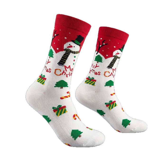 Tonttu | Santa Print Christmas Socks