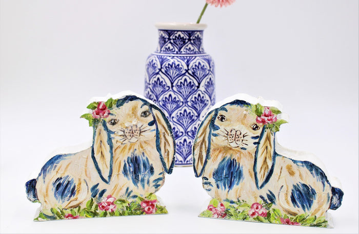 Trade Cie| Cut Out Bunny Blossom Block