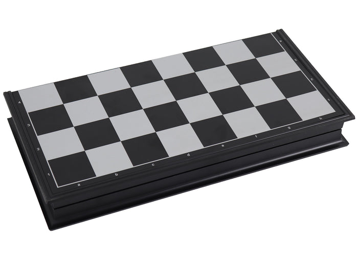 Travel Chess & Checkers Set | Plastic | Magnetic | Folding | 31cm