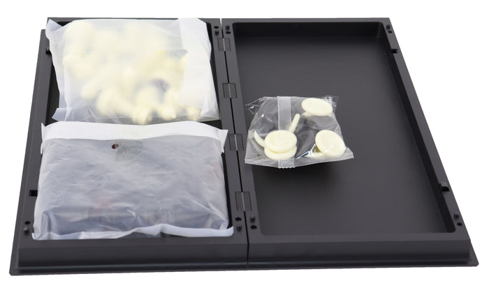 Travel Chess & Checkers Set | Plastic | Magnetic | Folding | 36cm