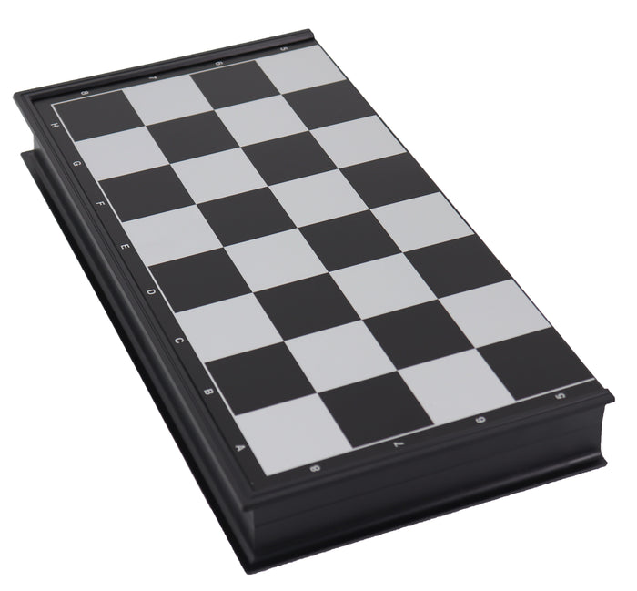Travel Chess & Checkers Set | Plastic | Magnetic | Folding | 36cm