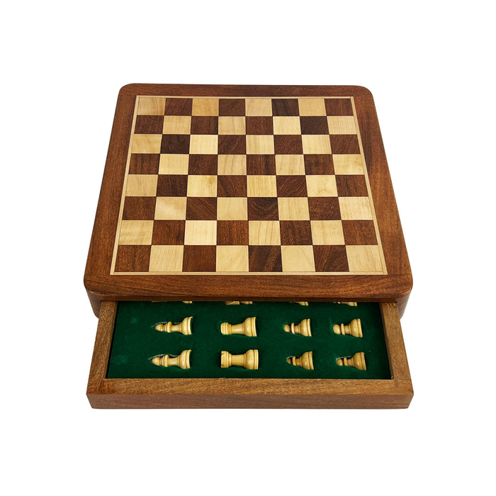 Travel Chess Set | Wooden | Magnetic | 25cm