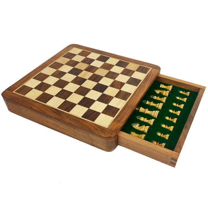 Travel Chess Set | Wooden | Magnetic | 30cm