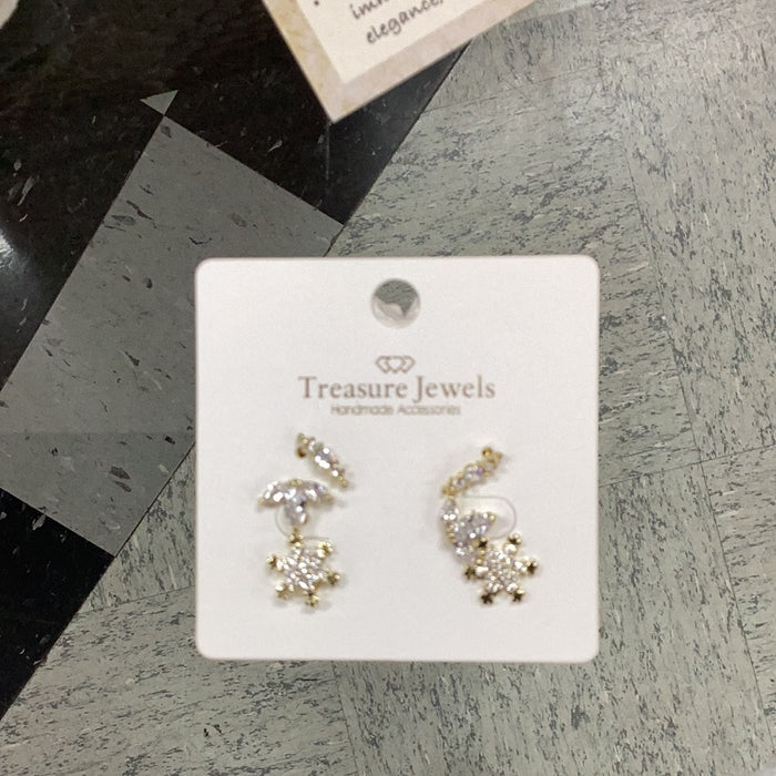 Treasure Jewels | gold snowflake set