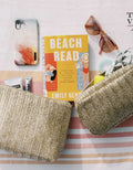 TRVL Design| Straw Metallic Pouch