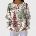 Tuovi - Winter Forest Waffle Henley