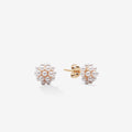 Tuuli | Gold-Plated Pearl Flower Studs