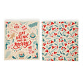 Two's Company Merry and Bright Kitchen Multipurpose Cloth