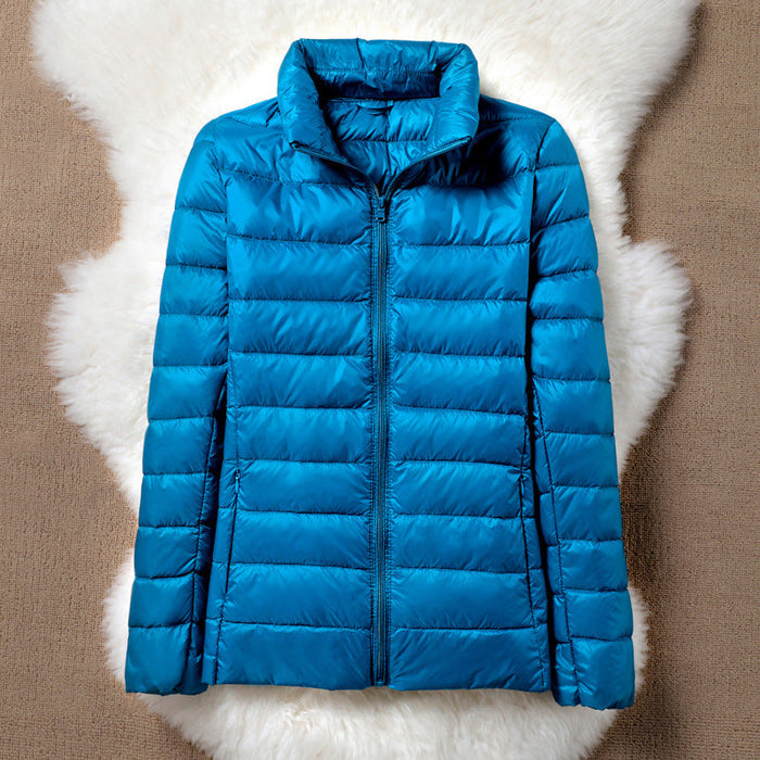 EMMA Ulla lightweight padded jacket in sky blue