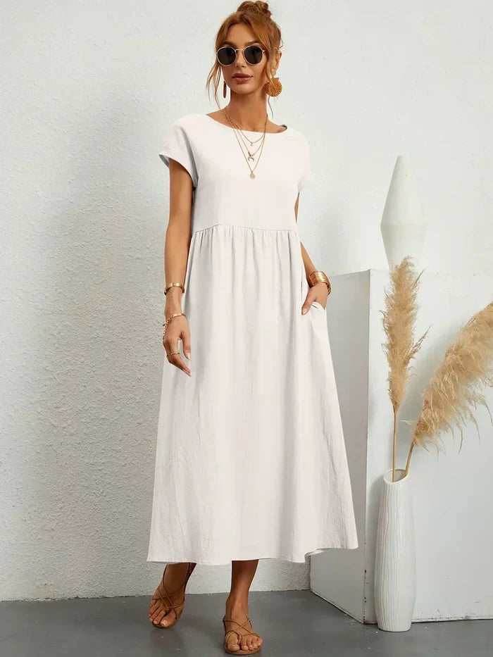 Ursina | Flowing Midi Dress