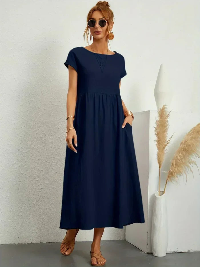 Ursina | Flowing Midi Dress