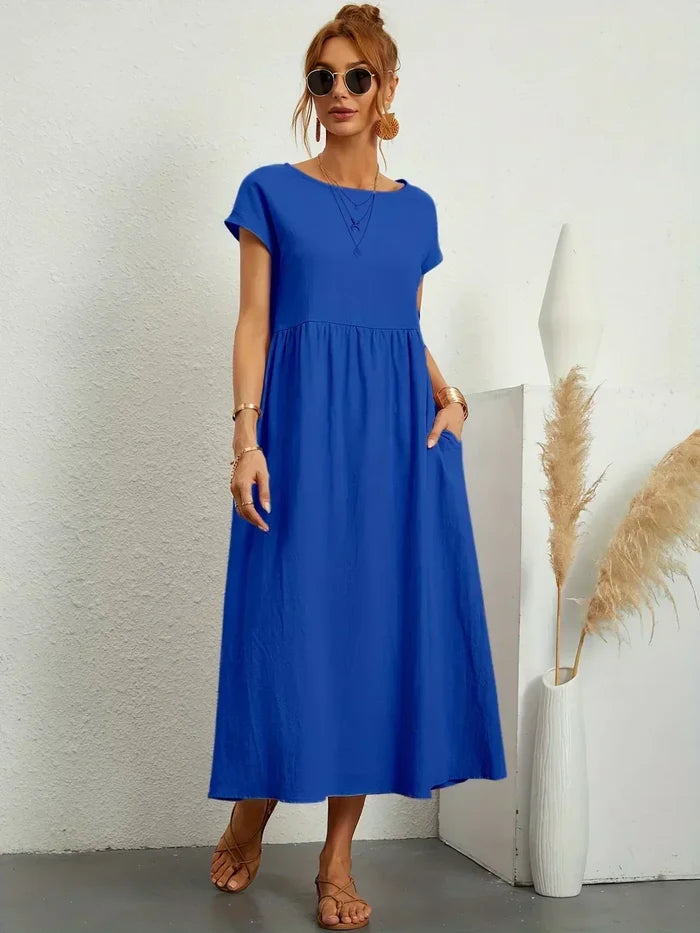 Ursina | Flowing Midi Dress