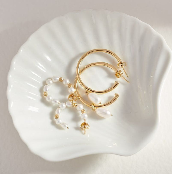 Ursula | Statement Earring with Pearls