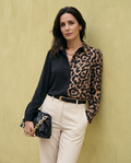 Valentina | Blouse Leopard Print Sencilla