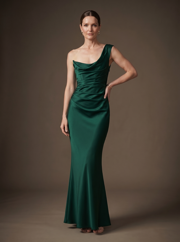 Valentina one-shoulder dress — EMMA, gala studio