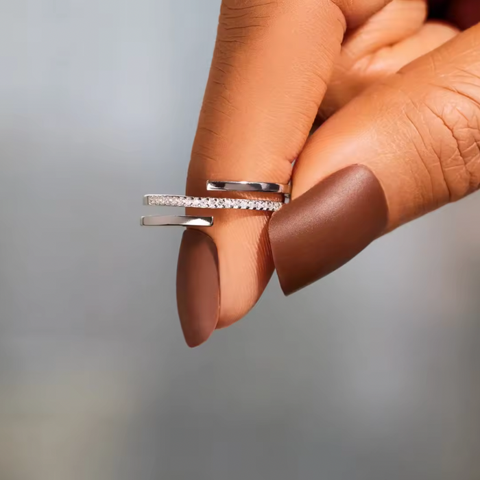 Valentina | Spiral Silver Ring