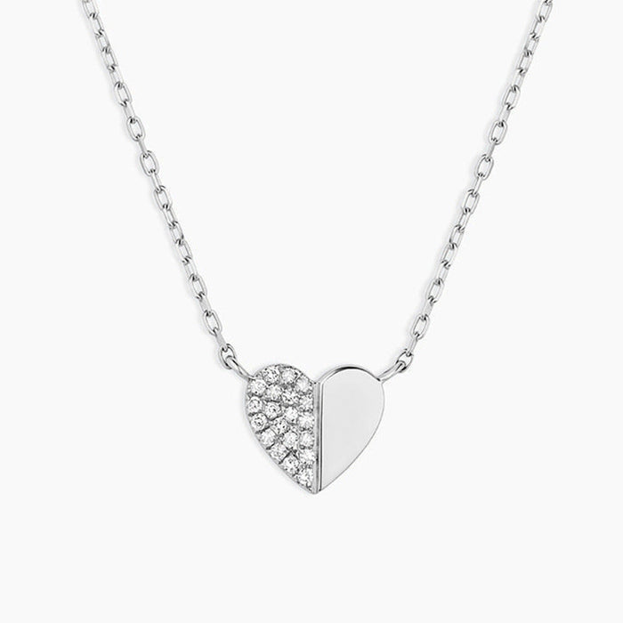 Valeria | Brilliant Heart Necklace