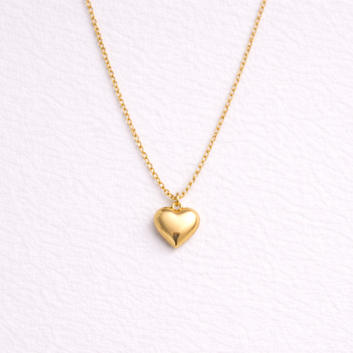 Valeria | Gold-Plated Elegant Heart Necklace
