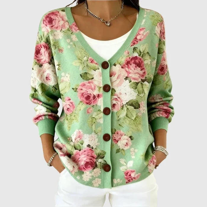 Vanamo – Cozy Buttoned Knit Cardigan