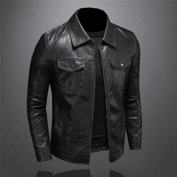 Vegan Leather Jacket