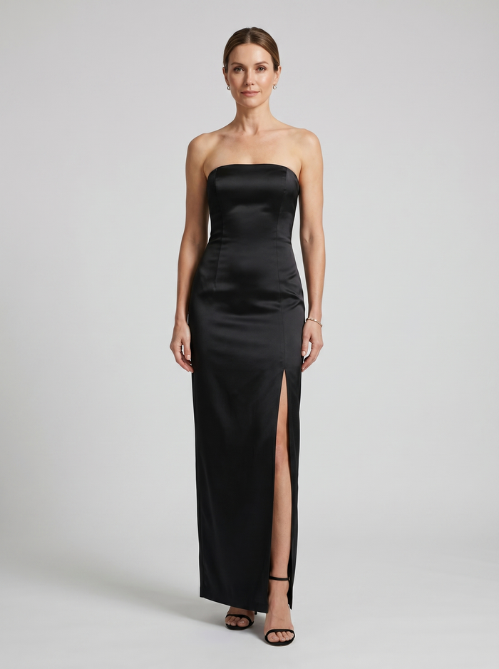 Vendela | Sleeveless Straps Maxi Dress