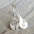 Veronika | Sterling Silver Cream 925 Color Earrings