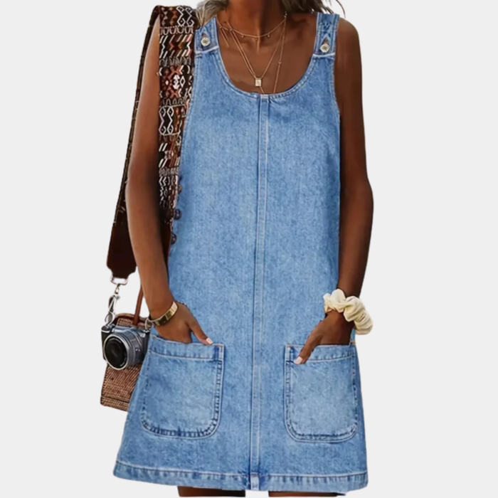 Vieno - Relaxed Denim Dress