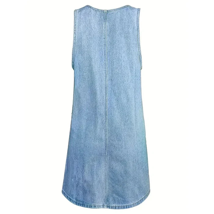 Vieno - Relaxed Denim Dress