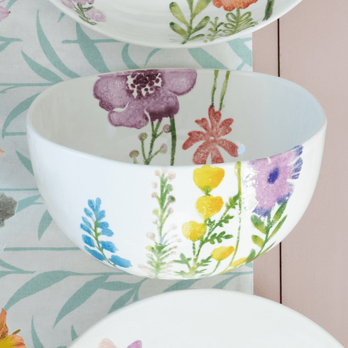 Vietri Fiori di Campo Deep Serving Bowl