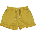 Vignette| Brynlee Ruffle Shorts, Gold, 5T