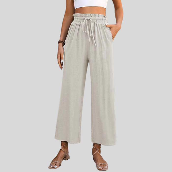Vilja - Flowing Wide-Leg Trousers