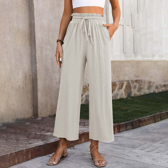 Vilja - Flowing Wide-Leg Trousers