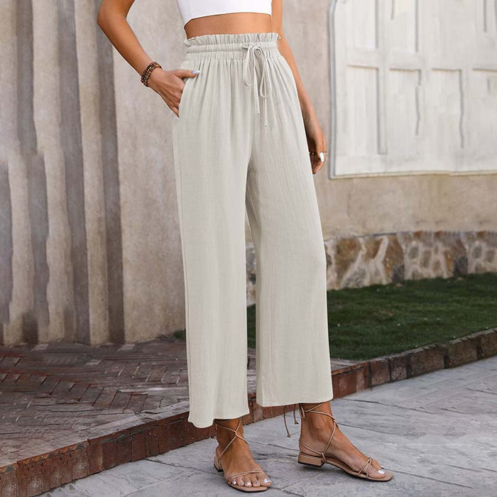 Vilja - Flowing Wide-Leg Trousers