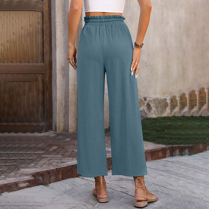 Vilja - Flowing Wide-Leg Trousers
