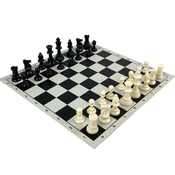 Vinyl Analysis Chess Set | 35 mm Squares