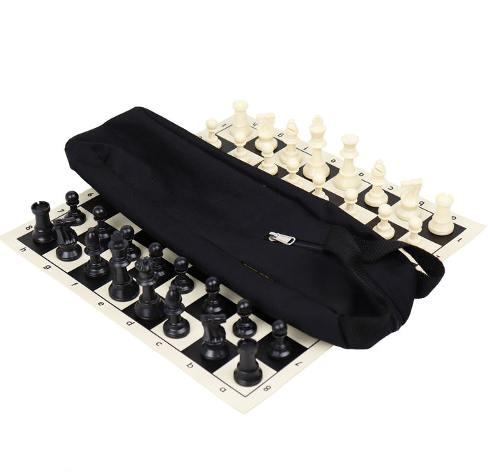 Vinyl Analysis Chess Set | 35 mm Squares