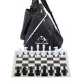 Vinyl Roll-Up Tournament Set |  50 mm Squares | Backpack