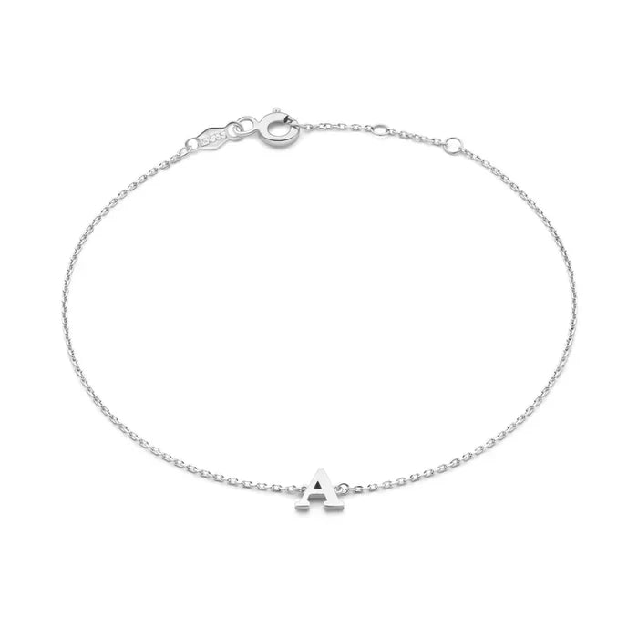 Vita | Gold-Plated Bracelet with Initial Signa
