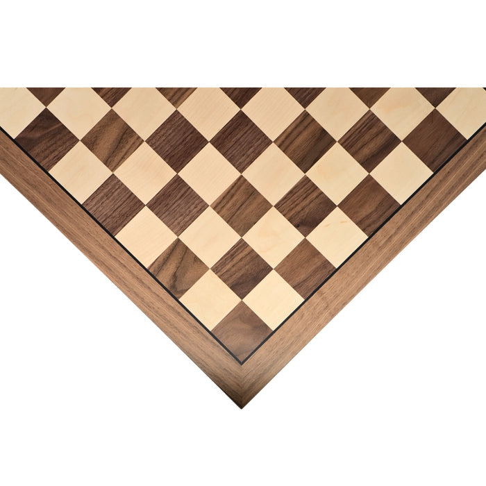 WALNUT & MAPLE | 58mm Squares | 54cm Board