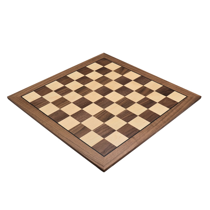 WALNUT & MAPLE | 58mm Squares | 54cm Board